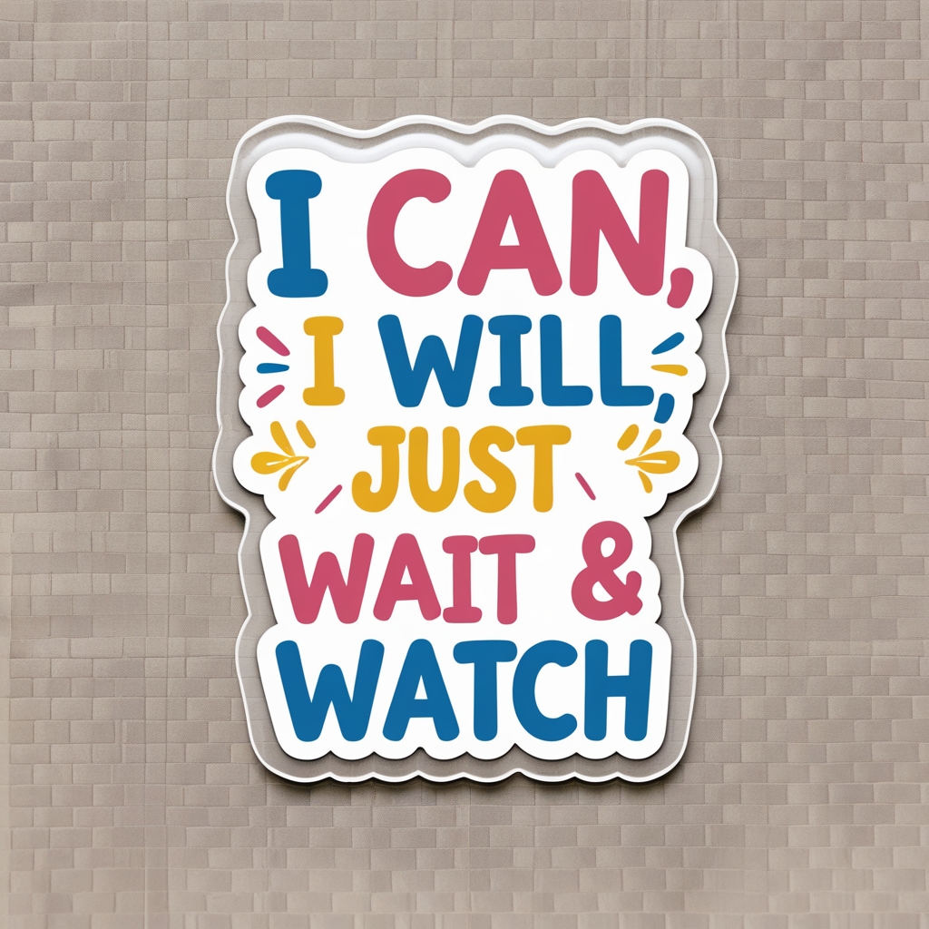 I Can, I Will, Just Wait and Watch - Women's T Shirt - Image 2