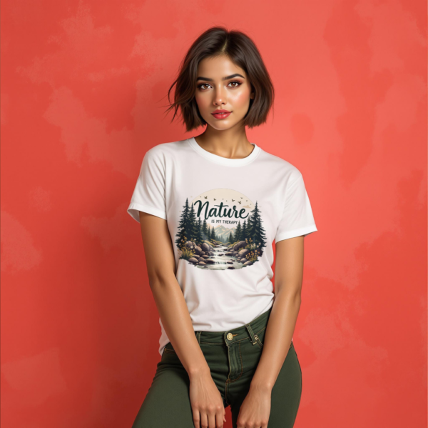 Nature Is My Therapy - Women T Shirt