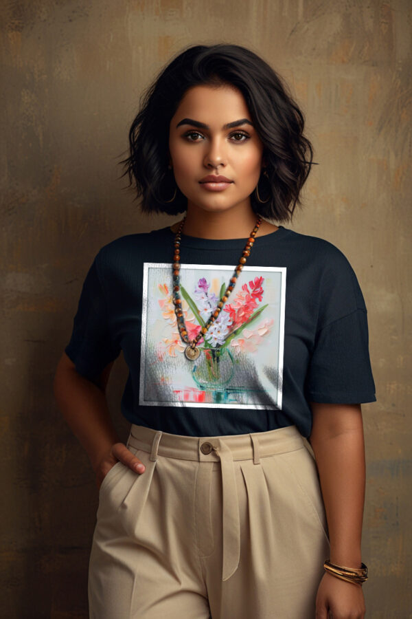 Pastel Flower - Women T Shirt - Image 2