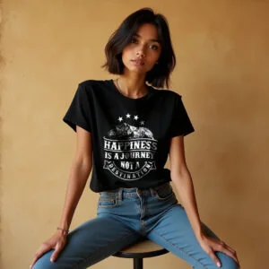 Happiness Is A Journey, Not A Destination - Women's T Shirt