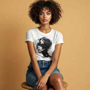 Abstract Face - Women's T Shirt