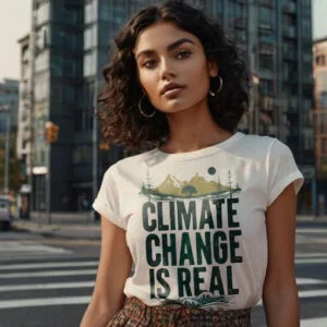 Climate Change is Real - Women's T Shirt